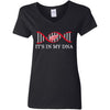 It's In My DNA Detroit Red Wings T Shirts