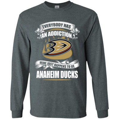 Everybody Has An Addiction Mine Just Happens To Be Anaheim Ducks T Shirt