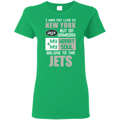 My Heart And My Soul Belong To The New York Jets T Shirts