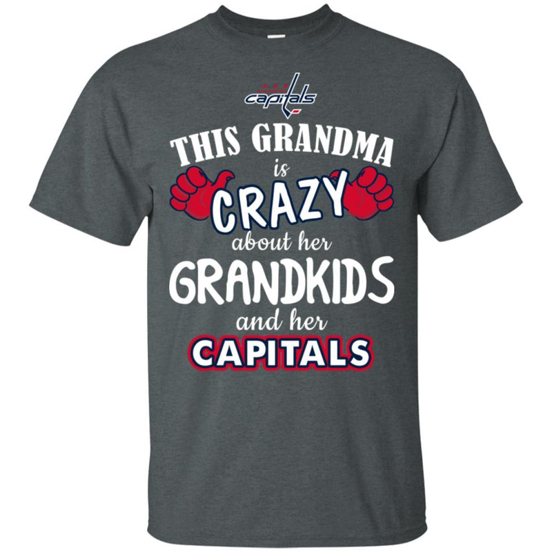 This Grandma Is Crazy About Her Grandkids And Her Washington Capitals T Shirt