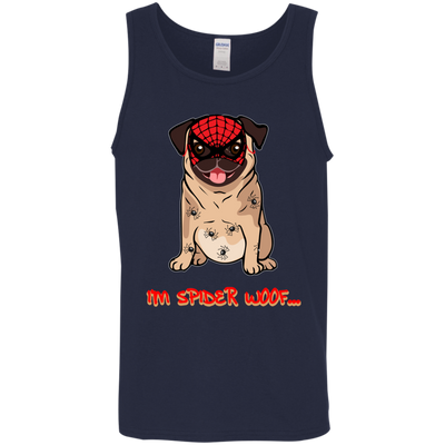 I'm Spider Woof Pug T Shirts