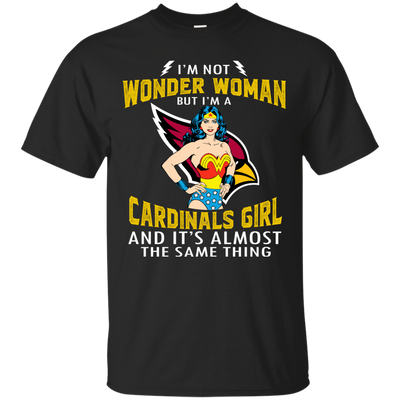 I'm Not Wonder Woman Arizona Cardinals T Shirts