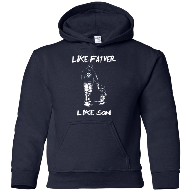 Happy Like Father Like Son Winnipeg Jets T Shirts