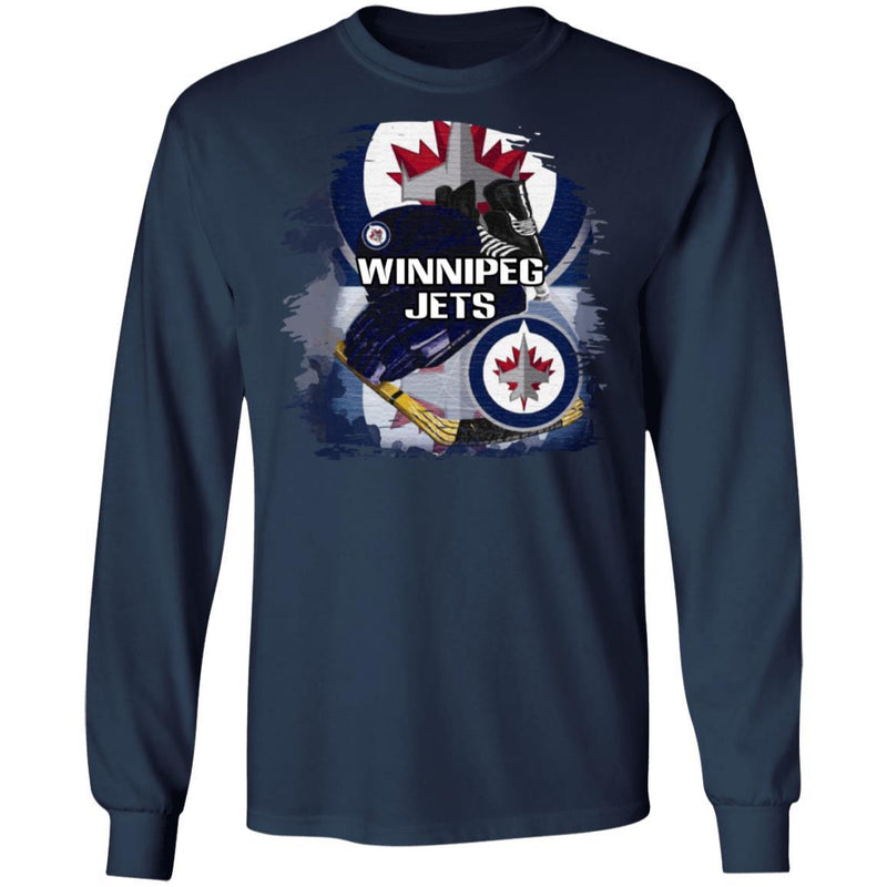 Special Logo Winnipeg Jets Home Field Advantage T Shirt