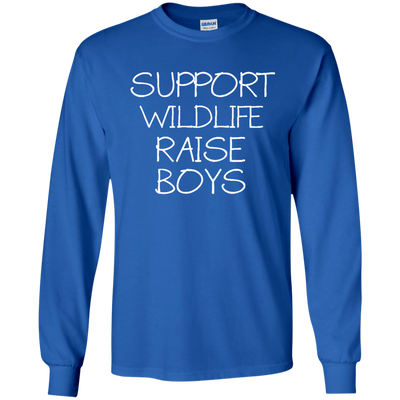 Support Wildlife Raise Boys T Shirts V4