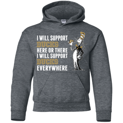 I Will Support Everywhere Anaheim Ducks T Shirts