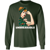 Beautiful Girl Unbreakable Go Minnesota Wild T Shirt