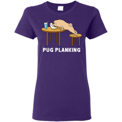 Pug Planking T Shirts