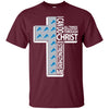 Gorgeous I Can Do All Things Through Christ Detroit Lions T Shirts