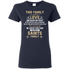 We Are A New Orleans Saints Family T Shirt