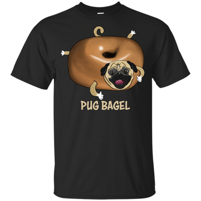 Pug Bagel T Shirts