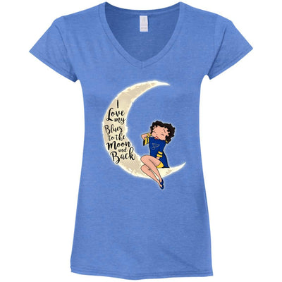 BB I Love My St. Louis Blues To The Moon And Back T Shirt