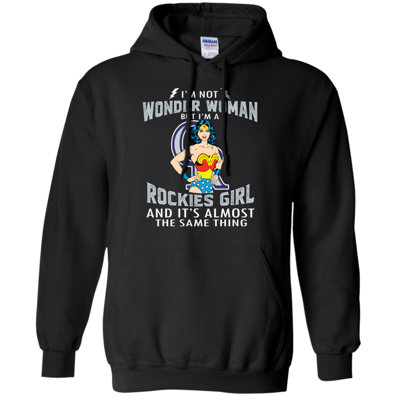 I'm Not Wonder Woman Colorado Rockies T Shirts