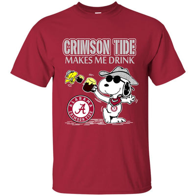 Alabama Crimson Tide Make Me Drinks T Shirt
