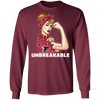 Beautiful Girl Unbreakable Go Atlanta Falcons T Shirt