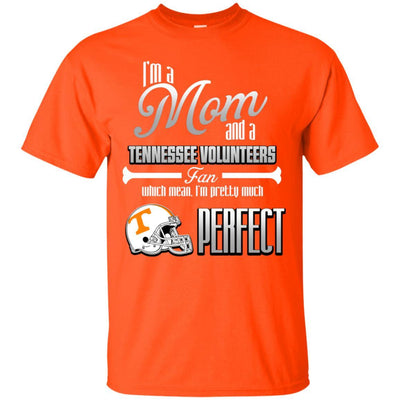 Cool Pretty Perfect Mom Fan Tennessee Volunteers T Shirt