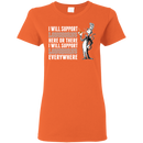 I Will Support Everywhere Texas Longhorns T Shirts