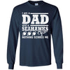 I Am A Dad And A Fan Nothing Scares Me Seattle Seahawks T Shirt