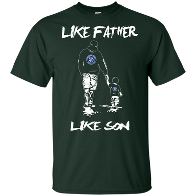 Happy Like Father Like Son San Diego Padres T Shirts