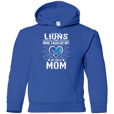 He Calls Mom Who Tackled My Detroit Lions T Shirts