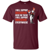 I Will Support Everywhere Cleveland Browns T Shirts