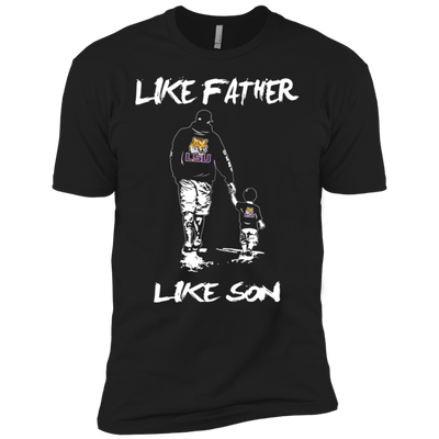 Happy Like Father Like Son LSU Tigers T Shirts