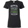 She Will Do It Twice And Take Pictures Seattle Seahawks T Shirt