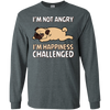 I'm Not Angry I'm Happiness Challenged Pug T Shirts