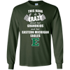This Nana Is Crazy About Her Grandkids And Her Eastern Michigan Eagles T Shirts