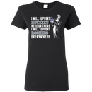 I Will Support Everywhere Colorado Rockies T Shirts