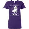 Game Of Bones House Pug Mailman Is Coming T Shirts