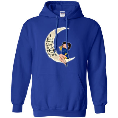 BB I Love My St. Louis Blues To The Moon And Back T Shirt