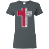 Gorgeous I Can Do All Things Through Christ Atlanta Braves T Shirts