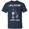 Happy Like Father Like Son Connecticut Huskies T Shirts