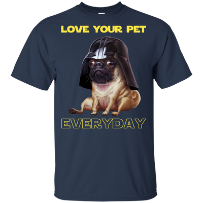 Nice Pug T Shirts - National Love Your Pet Star War Style, nice gift