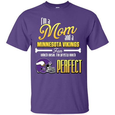 Cool Pretty Perfect Mom Fan Minnesota Vikings T Shirt