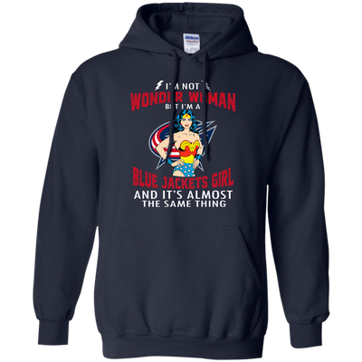 I'm Not Wonder Woman Columbus Blue Jackets T Shirts