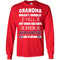 Grandma Doesn't Usually Yell Colorado Avalanche T Shirts