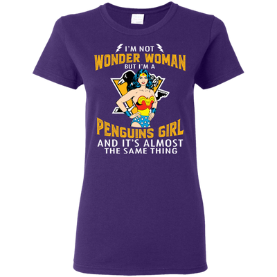 I'm Not Wonder Woman Pittsburgh Penguins T Shirts