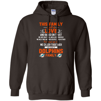 We Are A Miami Dolphins Family T Shirt