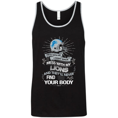 My Detroit Lions And They'll Never Find Your Body T Shirt