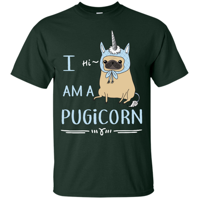 Perfect Beautiful Pug T Shirts - I Am A Pugicorn Gifts For Lovers