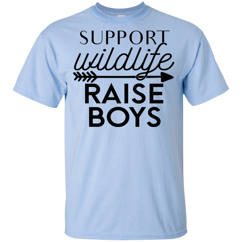 Support Wildlife Raise Boys T Shirts V1