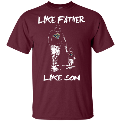 Happy Like Father Like Son Los Angeles Rams T Shirts