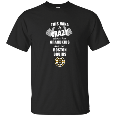 This Nana Is Crazy About Her Grandkids And Her Boston Bruins T Shirts