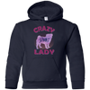 Crazy Pug Lady T Shirts