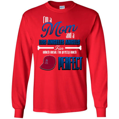 Cool Pretty Perfect Mom Fan Los Angeles Angels T Shirt