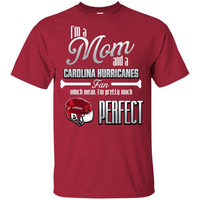 Cool Pretty Perfect Mom Fan Carolina Hurricanes T Shirt