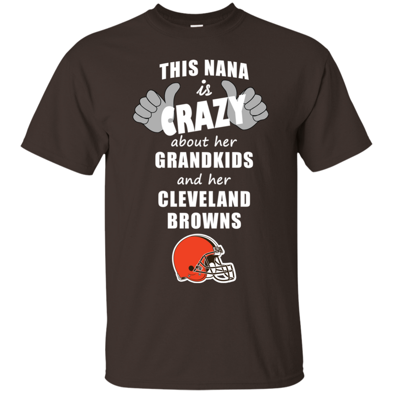 This Nana Is Crazy About Her Grandkids And Her Cleveland Browns T Shirts