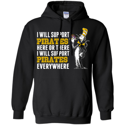 I Will Support Everywhere East Carolina Pirates T Shirts